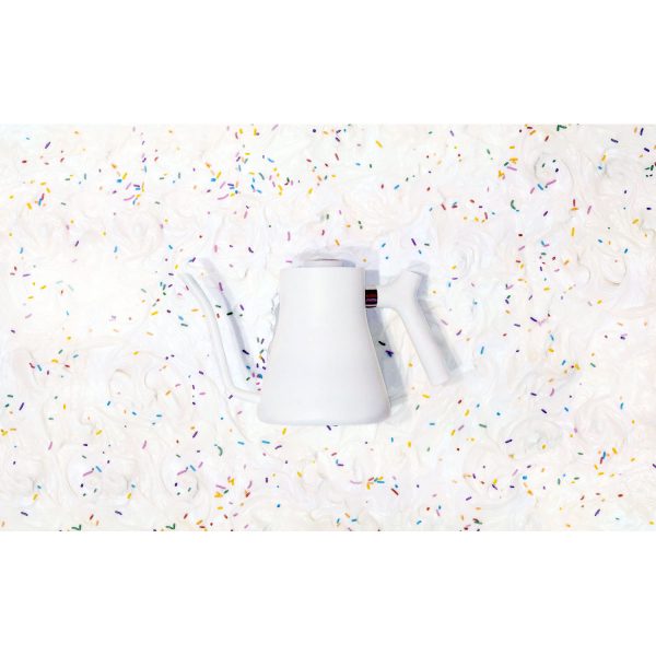 Stagg Pour-Over Kettle on frosting