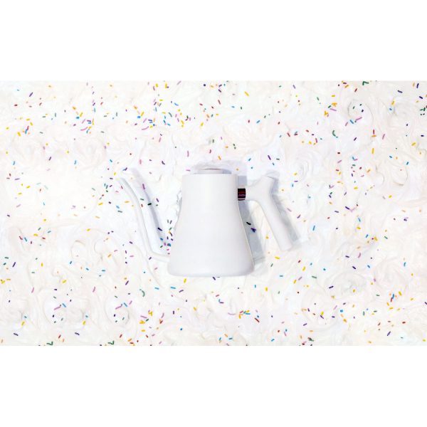 Stagg Pour-Over Kettle on frosting